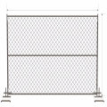 Hot-Dipped Galvnanized Temporary Fence with Accessories Clamp on Amazon